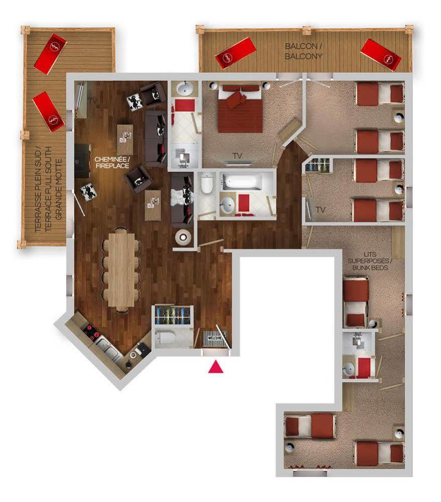 Chalets Montana Planton Tignes Luaran gambar